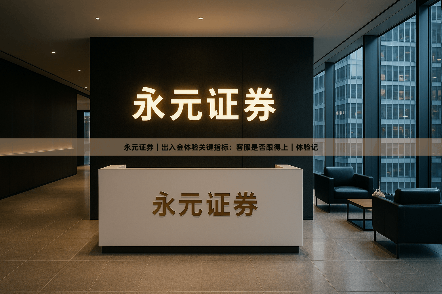 永元证券｜出入金体验关键指标：客服是否跟得上｜体验记